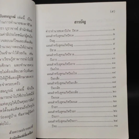ตำราพรหมชาติ ฉบับสามัญประจำบ้าน - โหรา บุราจารย์ รูปที่ 5