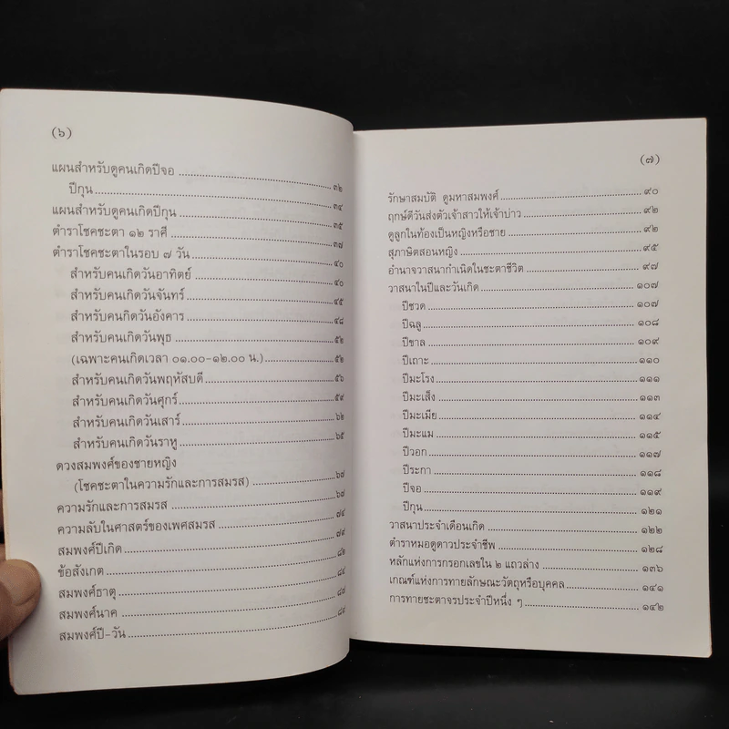 ตำราพรหมชาติ ฉบับสามัญประจำบ้าน - โหรา บุราจารย์ รูปที่ 6