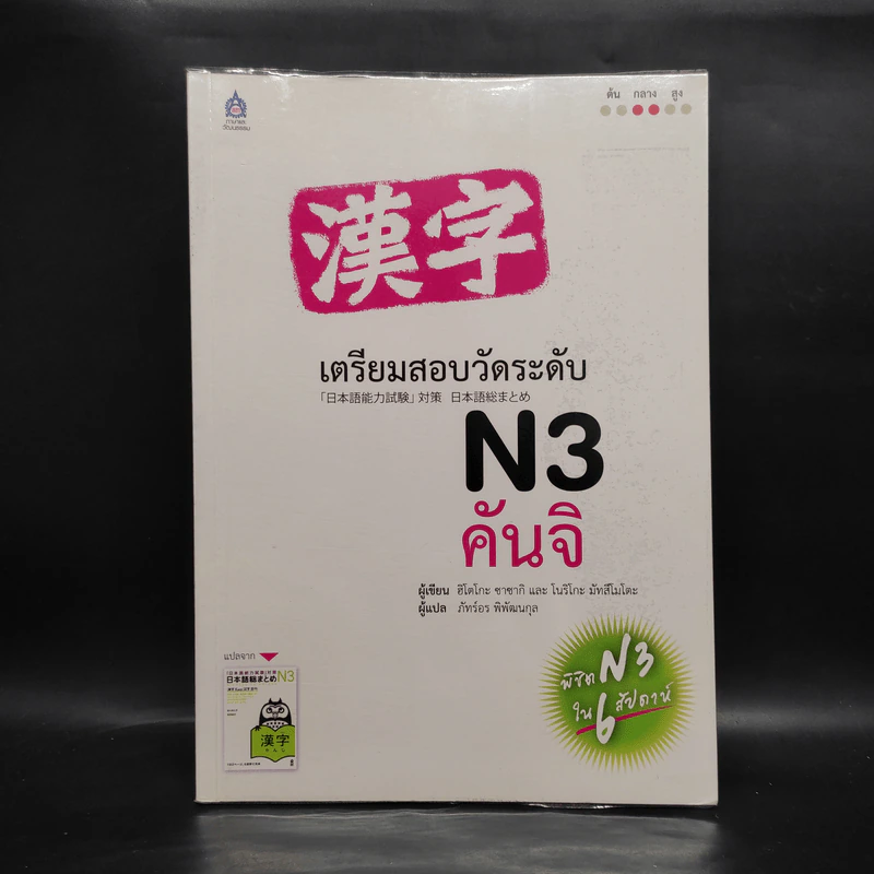 เตรียมสอบวัดระดับ N3 คันจิ รูปที่ 1