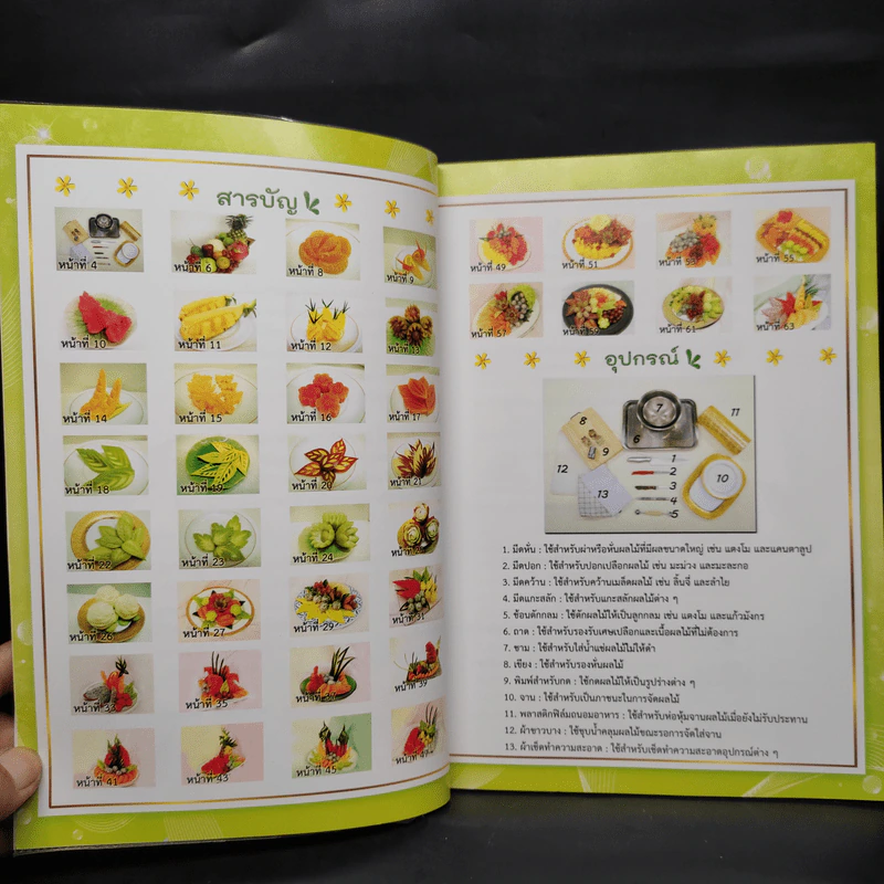 การจัดจานผลไม้ - เศรษฐพงศ์ อัปมะเย รูปที่ 6