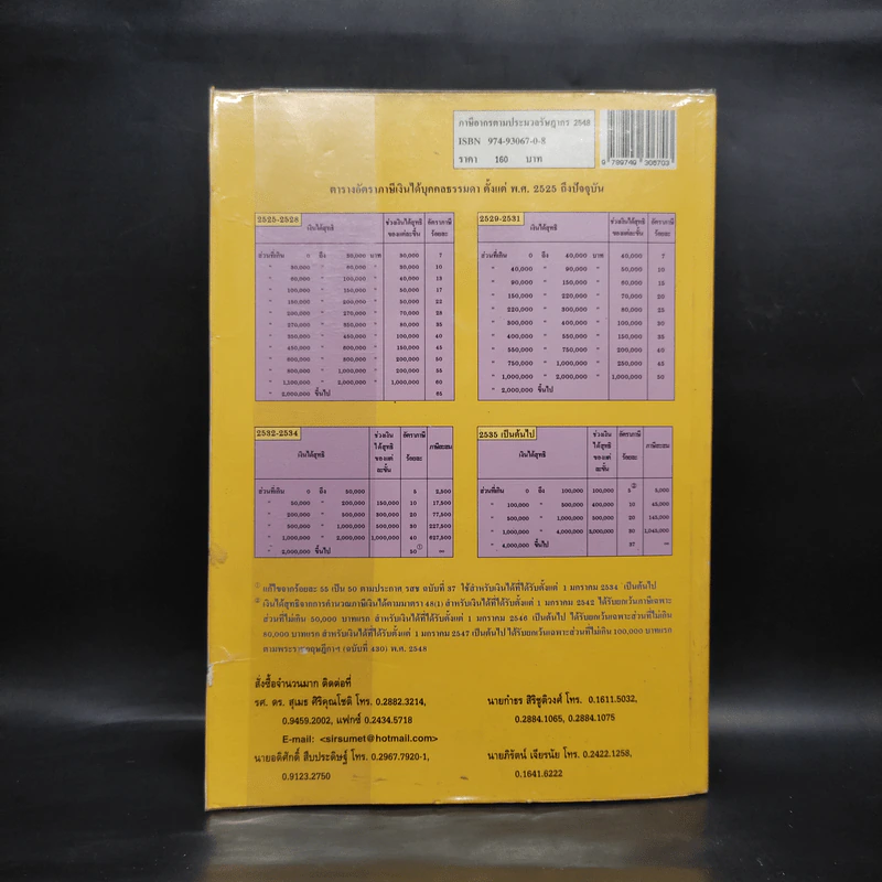 ภาษีอากร ตามประมวลรัษฎากร 2548 รูปที่ 2