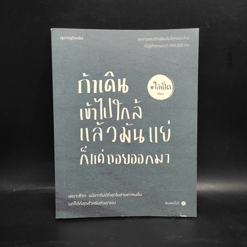 ถ้าเดินเข้าไปใกล้แล้วมันแย่ ก็แค่ถอยออกมา - ไอ่เป็ด รูปที่ 1
