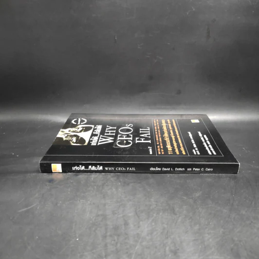 เก่งได้...ก็ล้มได้ Why CEOs Fail - David L.Dotlich, Peter C.Cairo รูปที่ 3