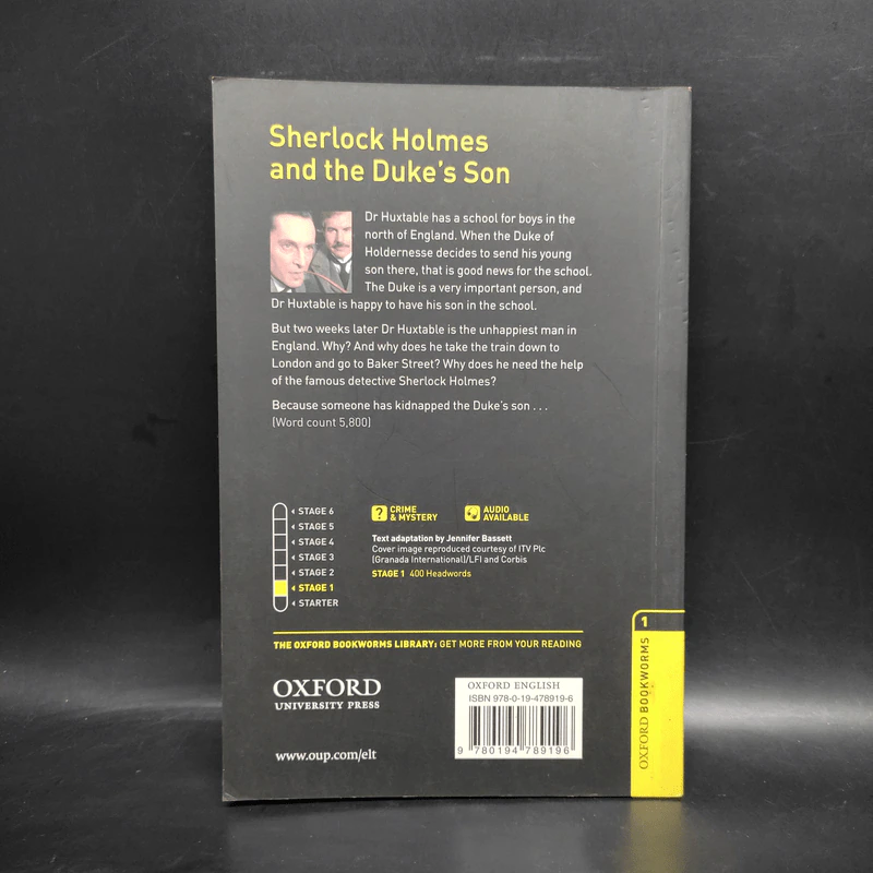 Sherlock Holmes and the Duke's Son - Oxford Bookworms Stage 1 รูปที่ 2