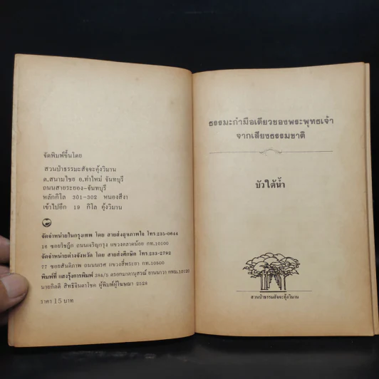 ธรรมะกำมือเดียว เสียงจากธรรมชาติ - บัวใต้น้ำ รูปที่ 5