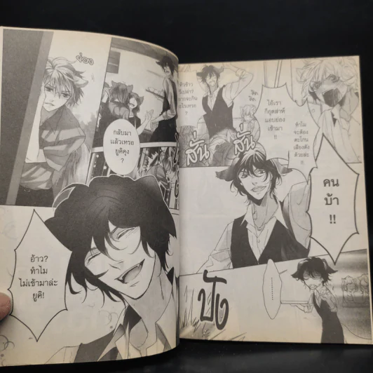 การ์ตูนวาย เจ้าหนุ่มผมดำกับจิ้งจอกสีทอง รูปที่ 6