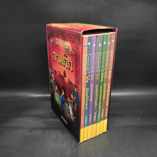 สามก๊กฉบับวณิพก 8 เล่ม Boxset - ยาขอบ รูปที่ 3