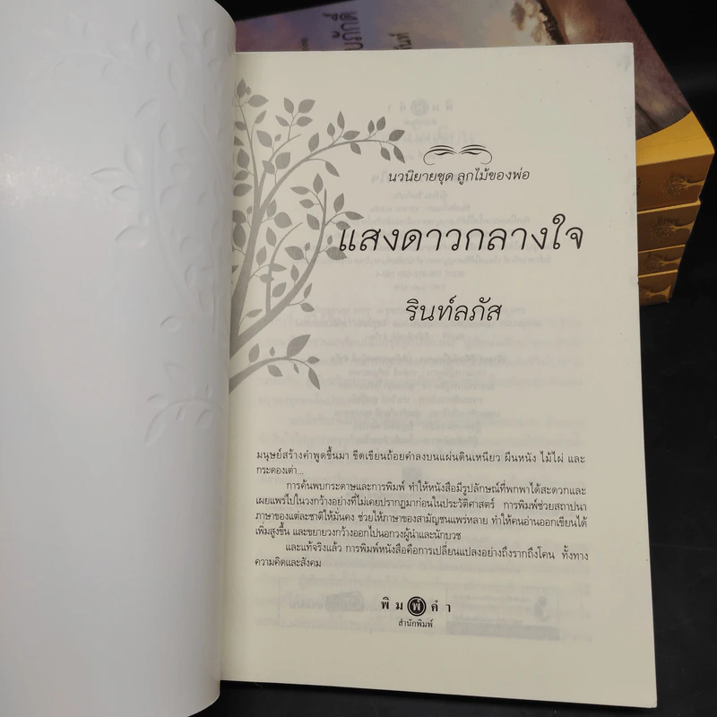 นวนิยายชุด ลูกไม้ของพ่อ Boxset 5 เล่มจบ รูปที่ 6