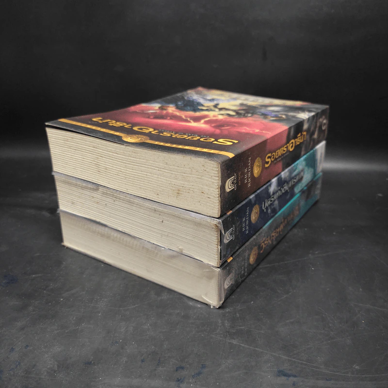 วีรบุรุษผู้สาบสูญ + บุตรแห่งสมุทรเทพ + รอยตราอาธีน่า - Rick Riordan รูปที่ 4