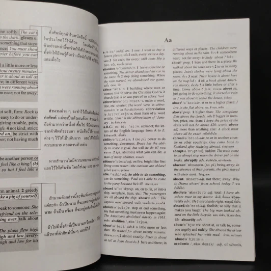 Oxford Basic English Dictionary พจนานุกรมเบื้องต้น อังกฤษ - ไทย รูปที่ 6