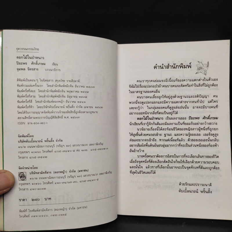 ดอกไม้ในป่าหนาว - ปิยะพร ศักดิ์เกษม รูปที่ 5