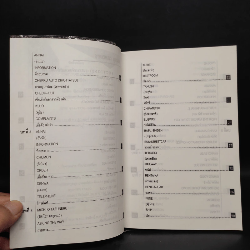 คู่มือพูดญี่ปุ่น Handbook of Japanese Conversation รูปที่ 6