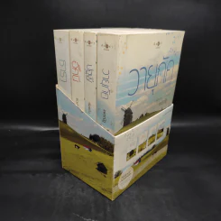 Boxset นิยายชุด บ้านไร่ปลายฝัน 4 เล่ม ได้แก่ ธาราหิมาลัย, ดวงใจอัคนี, ปฐพีเล่ห์รัก, วายุภัคมนตรา รูปที่ 1