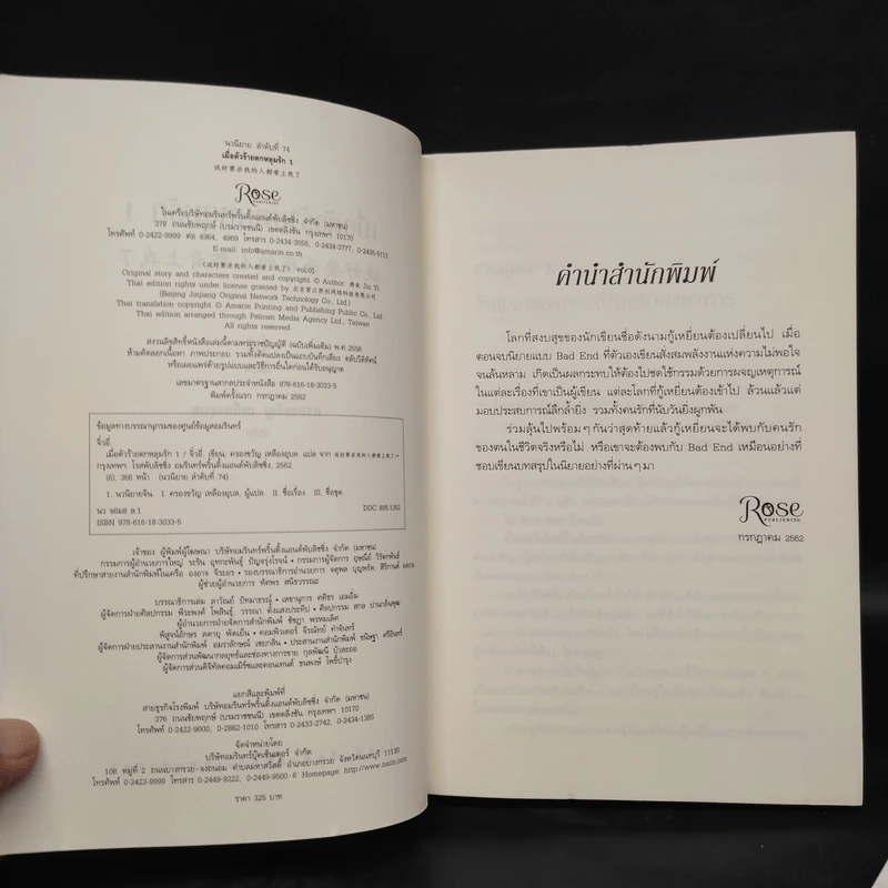 นิยายวาย เมื่อตัวร้ายตกหลุมรัก 2 เล่มจบ - จิ่วยี่ (Jiu Yi) รูปที่ 5