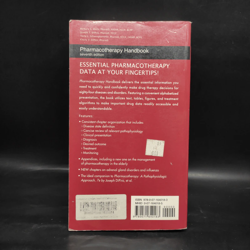 Pharrmacotherapy Handbook รูปที่ 2