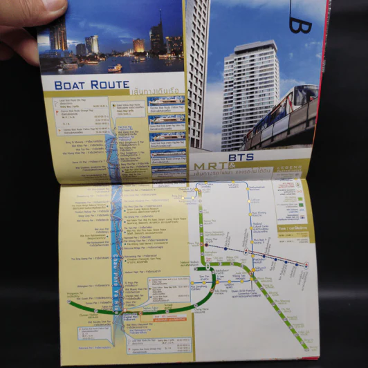 แผนที่เดินทางและท่องเที่ยวกรุงเทพฯ Bangkok City Atlas รูปที่ 6