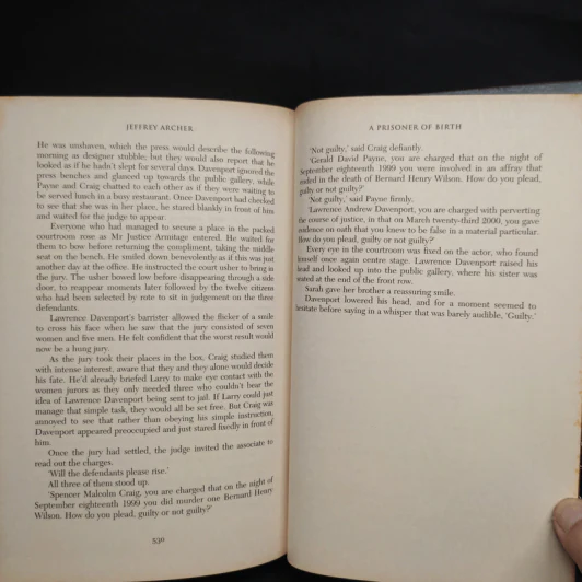 A Prisoner of Birth - Jeffrey Archer รูปที่ 8