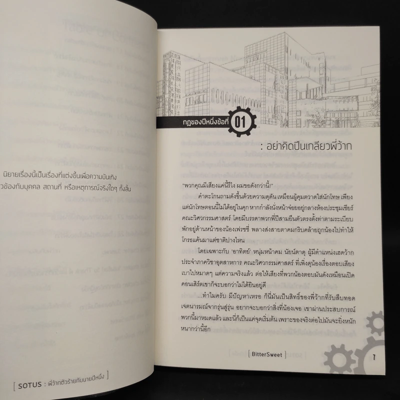 นิยายวาย Sotus พี่ว้ากตัวร้ายกับนายปีหนึ่ง - Bitter Sweet รูปที่ 6