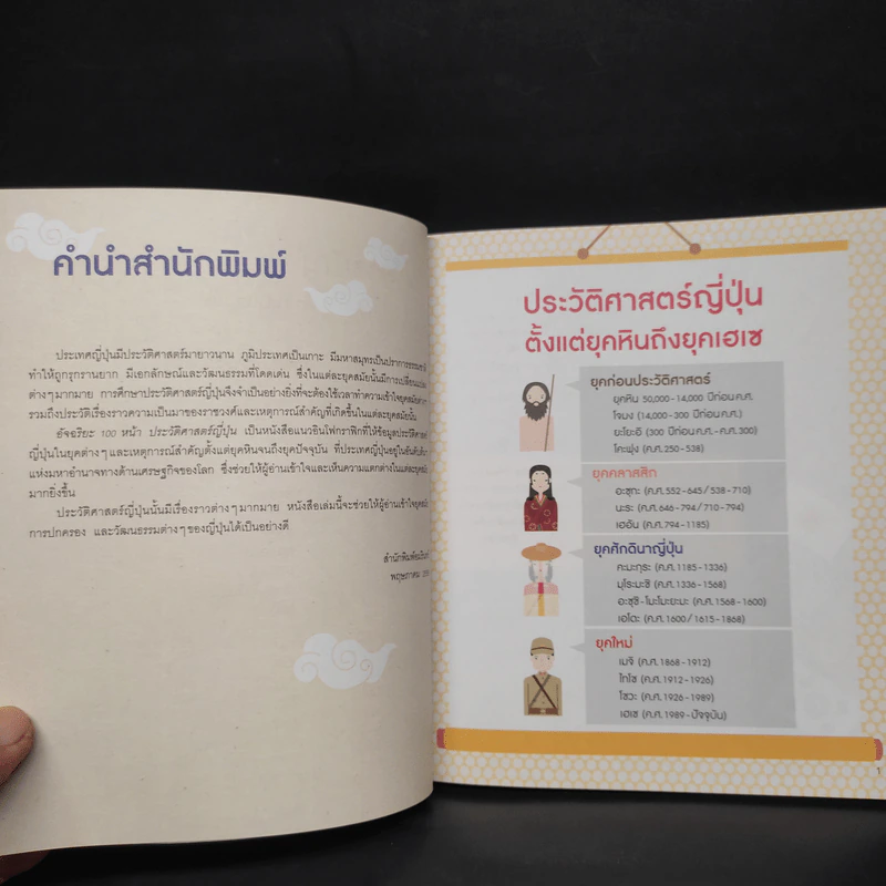 อัจฉริยะ 100 หน้า ประวัติศาสตร์ญี่ปุ่น รูปที่ 6