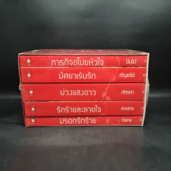 นิยายแจ่มใส ความรู้สึกดีที่เรียกว่ารัก รัก...ร้าย 5 เล่ม Boxset รูปที่ 6