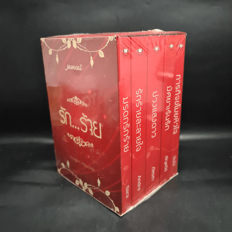 นิยายแจ่มใส ความรู้สึกดีที่เรียกว่ารัก รัก...ร้าย 5 เล่ม Boxset รูปที่ 3