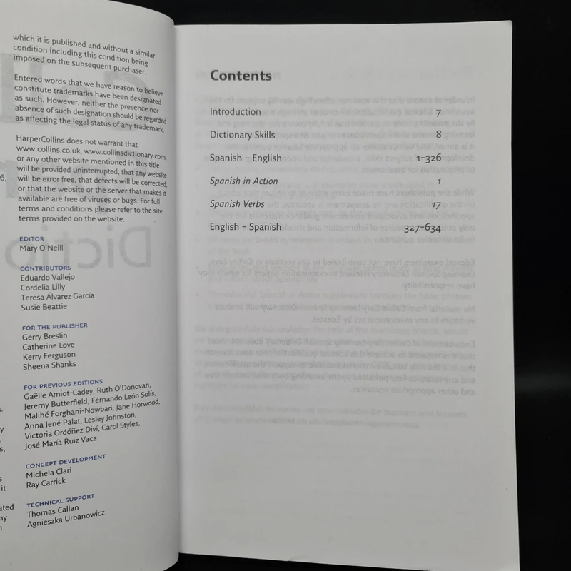 Collins Easy Learning Spanish Dictionary รูปที่ 5