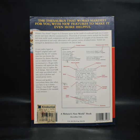 Webster's New World Roget's A-Z Thesaurus รูปที่ 2
