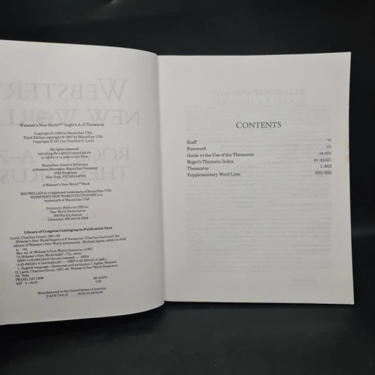 Webster's New World Roget's A-Z Thesaurus รูปที่ 5