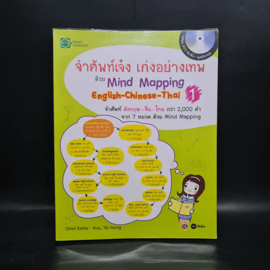 จำศัพท์เจ๋ง เก่งอย่างเทพ ด้วย Mind Mapping English-Chinese-Thai 1 รูปที่ 1