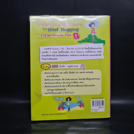 จำศัพท์เจ๋ง เก่งอย่างเทพ ด้วย Mind Mapping English-Chinese-Thai 1 รูปที่ 2