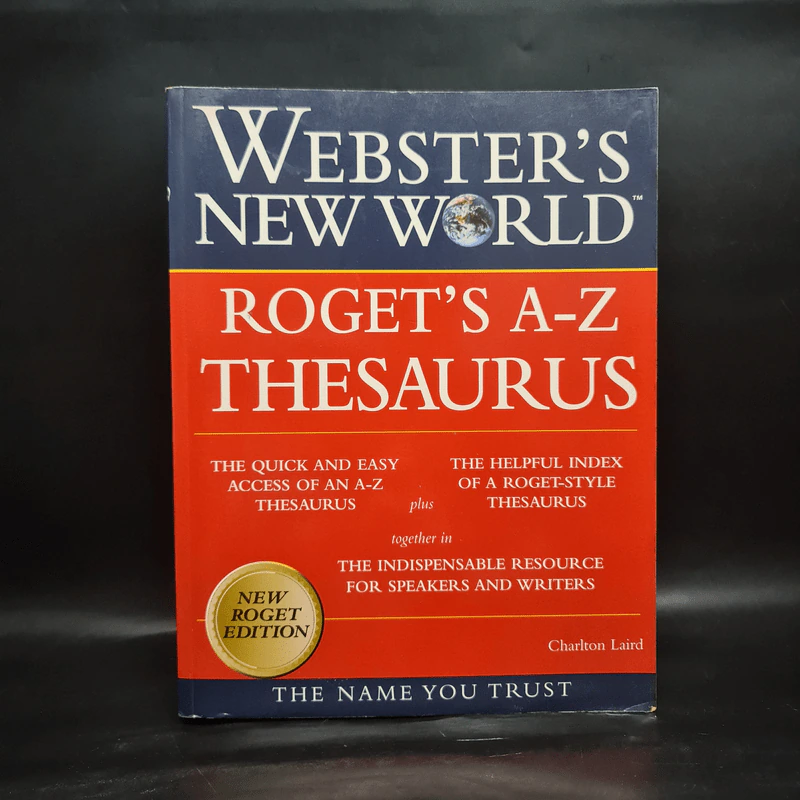 Webster's New World Roget's A-Z Thesaurus รูปที่ 1