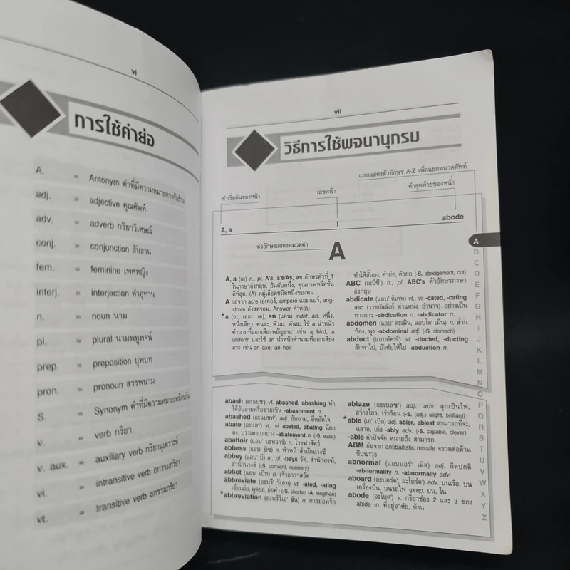 SE-ED's New Compact English-Thai Dictionary พจนานุกรมอังกฤษ-ไทย ฉบับกะทัดรัด รูปที่ 6