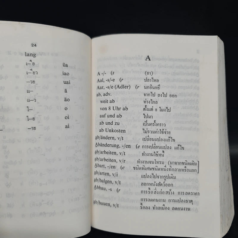 German-Thai Dictionary พจนานุกรม เยอรมัน-ไทย - เอลิม่าร์ อนุวัมน์ ร็อคก้า รูปที่ 7