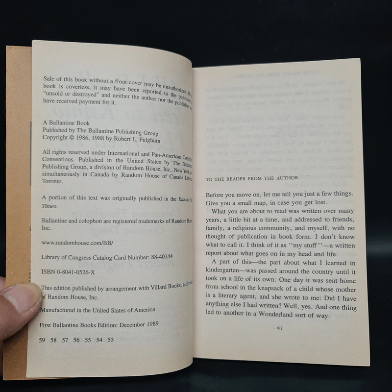 All I Really Need to Know I Learned in Kindergarten - Robert Fulghum รูปที่ 5
