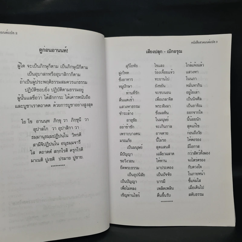 คู่มือพุทธบริษัท บทสวดมนต์ทำวัตรเช้า-เย็น แปล และมนต์พิเศษบางบท รูปที่ 6