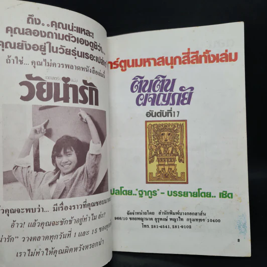 ตินตินผจญภัย ลำดับที่ 17 ตอน เชลยศึกเจ้าอาทิตย์ รูปที่ 5