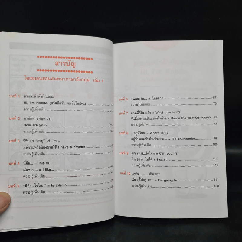 โดเรมอนสอนสนทนาภาษาอังกฤษ เล่ม 1-2 รูปที่ 7