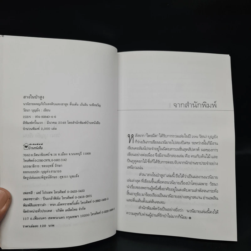 สางในป่าสูง - วัธนา บุญยัง รูปที่ 5