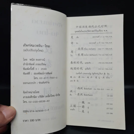 ศัพท์หมวดจีน-ไทย คำอ่าน-คำแปลไทย ทันสมัย-ใช้บ่อย - พนัส ยงเชาวน์ รูปที่ 5