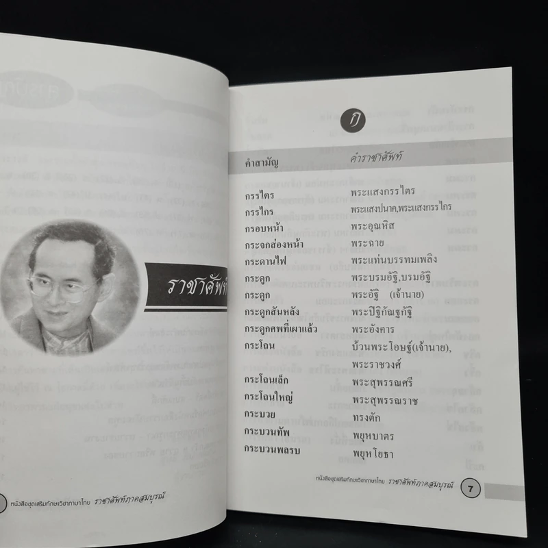 ราชาศัพท์ ภาคสมบูรณ์ - สุทธิ ภิบาลแทน รูปที่ 7