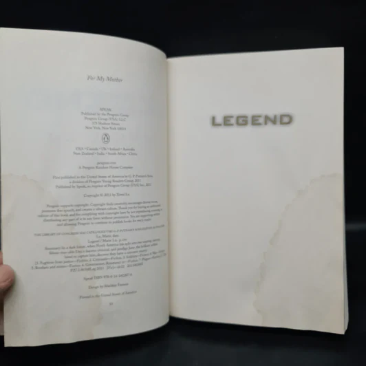 Legend - Marie Lu รูปที่ 5