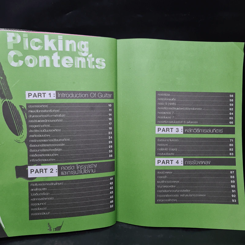 Picking คู่มือการเล่นกีตาร์ฉบับสมบูรณ์ รูปที่ 6