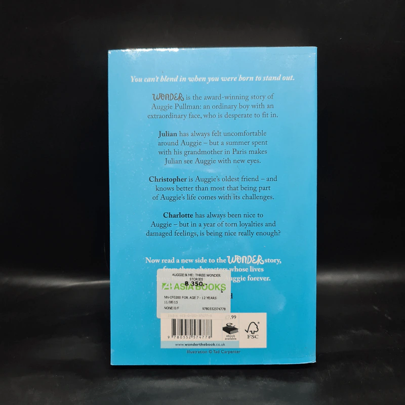 Auggie & Me: Three Wonder Stories - R.J. Palacio รูปที่ 2
