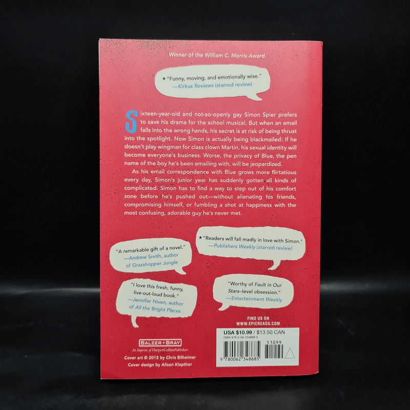 Simon vs. the Homo Sapiens Agenda - Becky Albertalli รูปที่ 2