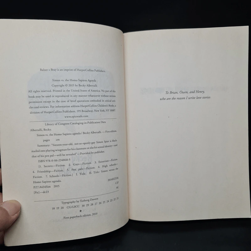 Simon vs. the Homo Sapiens Agenda - Becky Albertalli รูปที่ 5