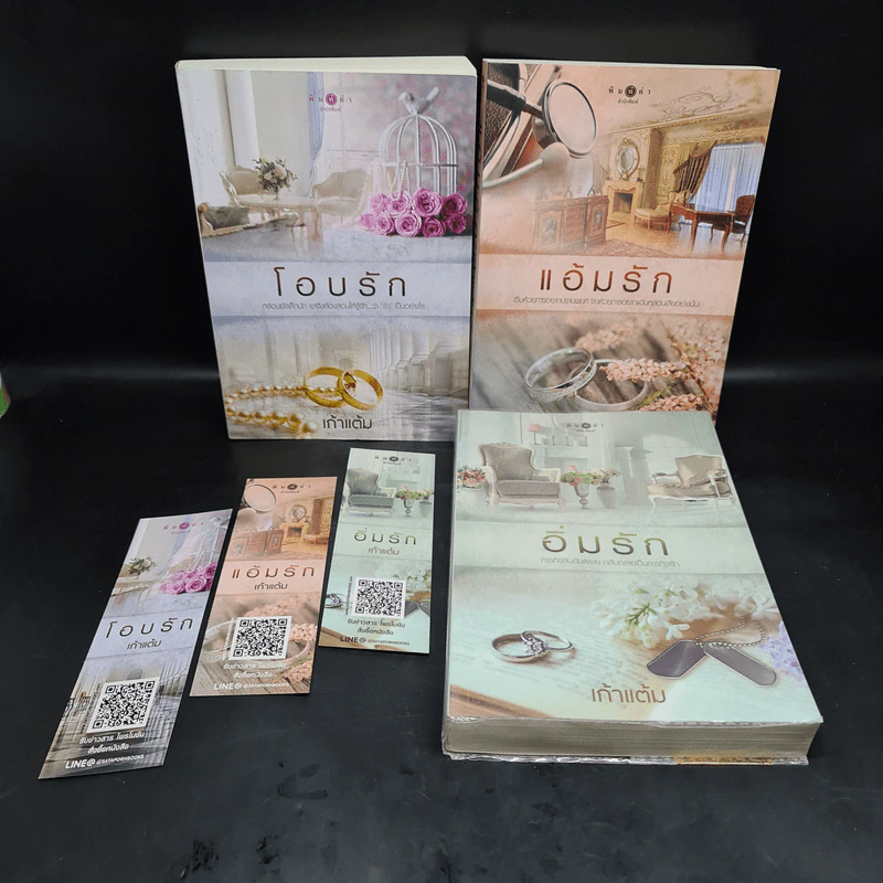 นิยายชุด หวานรัก 3 เล่ม โอบรัก+แอ้มรัก+อิ่มรัก - เก้าแต้ม รูปที่ 1