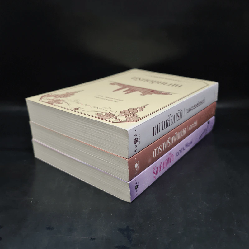 ชุด ช๊อปชิมชิล 3 เล่ม รุ้งเคียงฟ้า+ดาราพริบพันแสง+หมากล้อมรัก รูปที่ 4