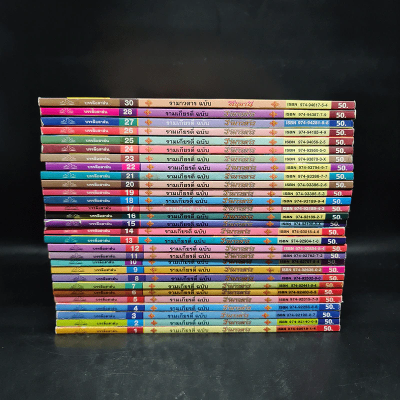 รามเกียรติ์ ฉบับ รามาวตาร 28 เล่มจบ + รามาวตาร ฉบับ หนุมาน เล่ม 30 รูปที่ 2