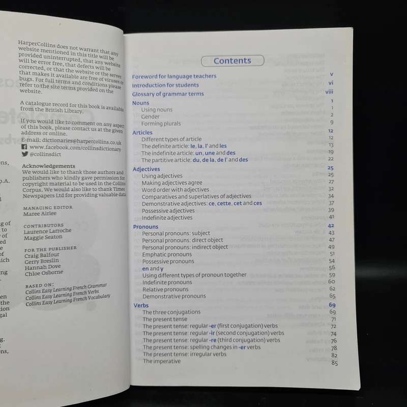 Collins Easy Learning Complete French Grammar+Verbs+Vocabulary รูปที่ 5