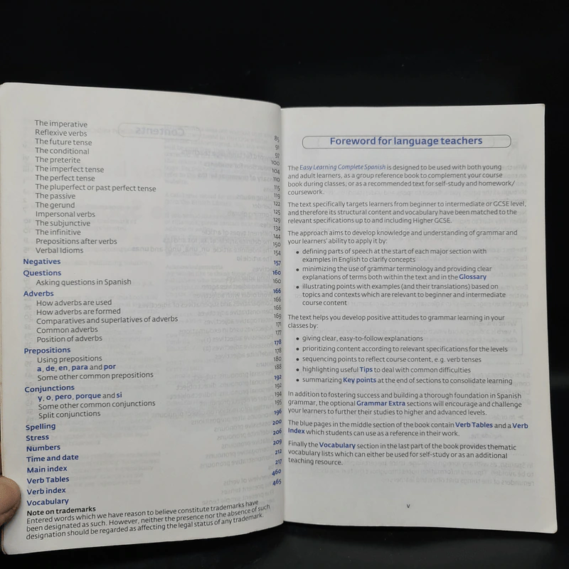 Collins Easy Learning Complete Spanish Grammar+Verbs+Vocabulary รูปที่ 6
